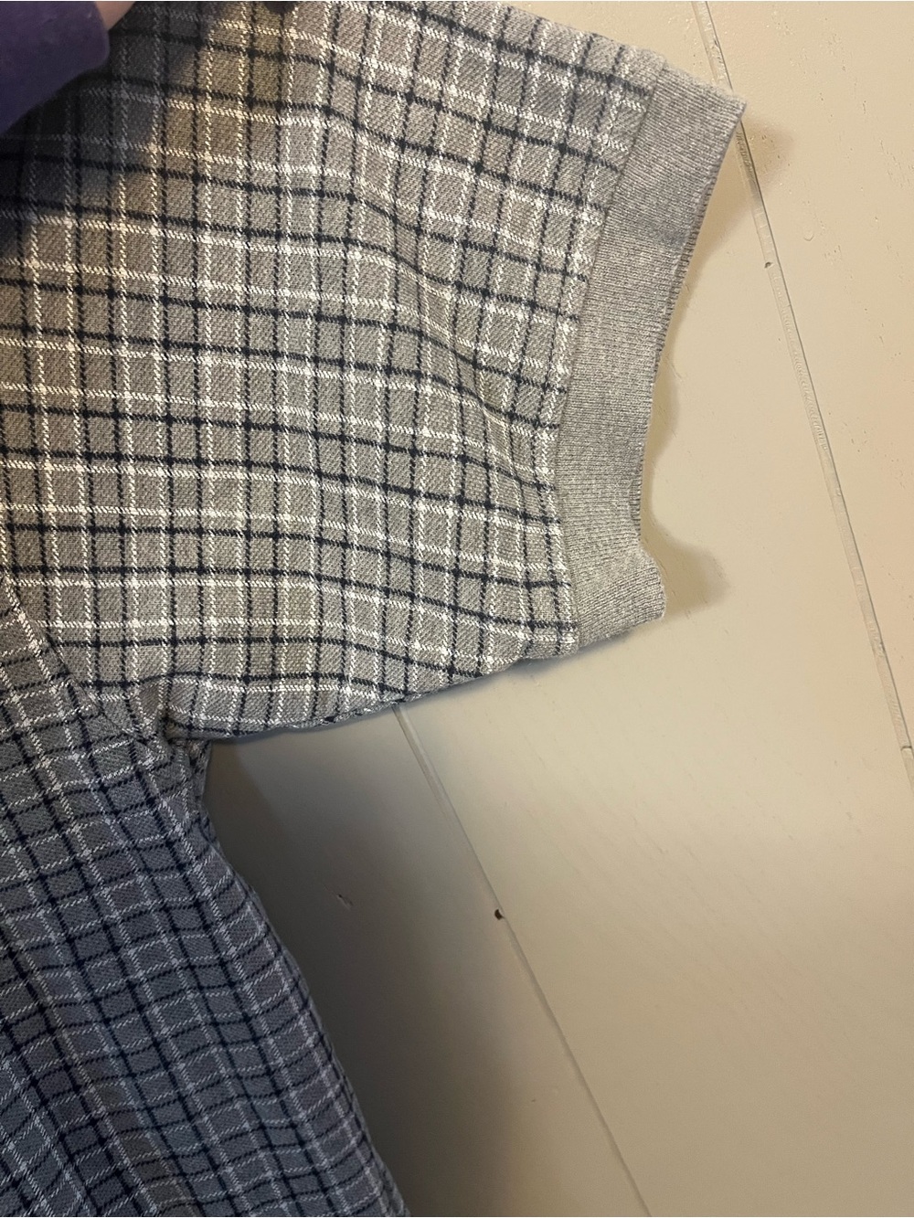 Vintage Polo Ralph Lauren Shirt Mens Large Grid Check Polo 90s Preppy Golf - Picture 5 of 8